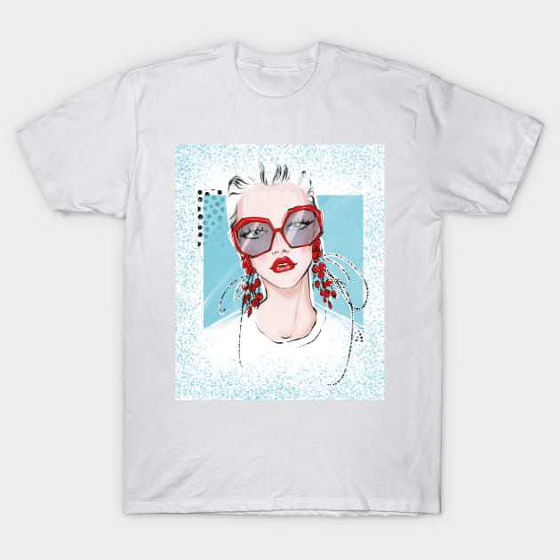 fashion women T-Shirt by CHRONIN